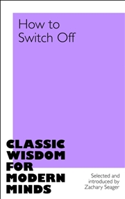 Buy How To Switch Off
