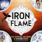 Buy Iron Flame: The Official Coloring & Sticker Book