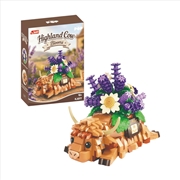 Buy JAKI - Highland Cow Plastic Brick Kit