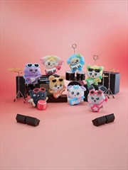 Buy Mighteez Rock The Stage Pop Up Official Md Plush Keyring (Rockstar) - Saniyo