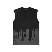 Buy Arirang World Tour 2nd Drop Official Md Sleeveless T-Shirt Over Fit (Black) - Xl