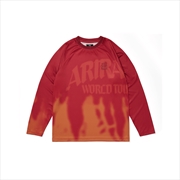 Buy Arirang World Tour 2nd Drop Official Md Long Sleeve T-Shirt (Red) - M