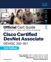 Buy CCNA Automation 200-901 Official Cert Guide