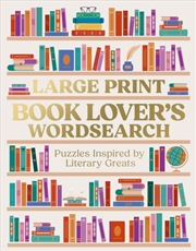 Buy Large Print Book Lover's Wordsearch