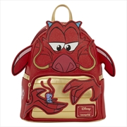 Buy Loungefly Mulan - Mushu Glitter Cosplay Mini Backpack