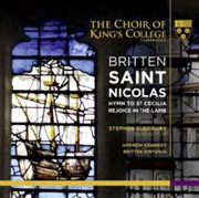 Buy Britten / Saint Nicolas