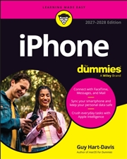 Buy iPhone For Dummies, 2027-2028 Edition