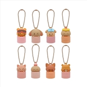 Buy Ateez - 8th Anniversary Exhibition: Blue Drift Official Md Lip Cap Keyring (Random)