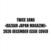 Buy Twice Sana - Bazaar Japan Magazine 2026 December Issue Cover