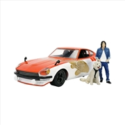 Buy Sung Kang - 1:24 1971 Datsun 240Z Diecast Vehicle with Sung Kang & Dog figure