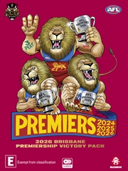 Buy 2026 Brisbane Premiership Victory Pack