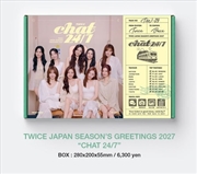 Buy Twice - Chat 24/7 2027 Japan Season's Greetings Tower Records Gift