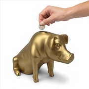 Buy Urban Attitude Piggy Money Box - Matte Gold