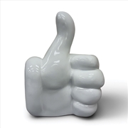 Buy Urban Attitude Thumbs Up Statue - Glossy White