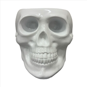 Buy Urban Attitude Skull Statue - Matte White