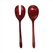Buy Urban Attitude LILA Large Paired Servers (Spoon) - Berry Red
