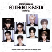 Buy Ateez - Golden Hour : Part.6 15th Mini Album Tower Record Gift Digipack Ver Set