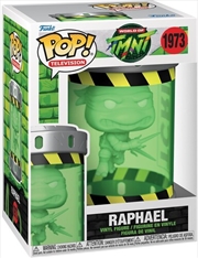 Buy TMNT - Raphael Ooze Canister UV Glow Pop! Vinyl