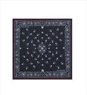 Buy Svt Jeonghan - [With Svt Jeonghan] Bandana Paisley Mardi (Navy)