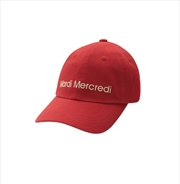 Buy Svt Jeonghan - [With Svt Jeonghan] Cap Mardi Mercredi Logo (Red Cream)