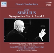 Buy Symphonies No 4 6 & 7