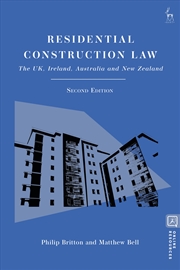 Buy Residential Construction Law: The UK, Ireland, Australia and New Zealand