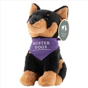 Buy Muster Dogs Black & Tan Kelpie Plush