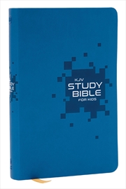 Buy Kjv Study Bible For Kids: The Premier Study Bible For Children (Ages 7-12) [Blue]