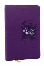 Buy Kjv Study Bible For Kids: The Premier Study Bible For Children (Ages 7-12) [Purple]