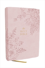 Buy Kjv Compact Large Print Bible, Pink, Red Letter, Comfort Print