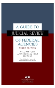 Buy A Guide To Judicial Review Of Federal Agencies