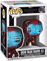 Buy Marvel: Infinity Saga - Iron Man Mark 43 (Visor) Pop! Vinyl