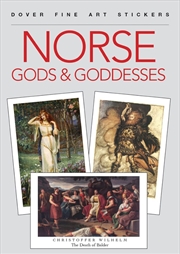 Buy Dover Fine Art Stickers: Norse Gods & Goddesses: 16 Art Stickers