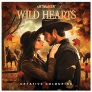 Buy Art Maker Wild Hearts Colouring Book