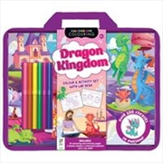 Buy Dragon Kingdom Colouring Set with Lap Desk