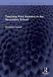 Buy Teaching Poor Readers in the Secondary School
