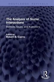Buy The Analysis of Social Interactions