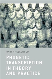 Buy Phonetic Transcription In Theory And Practice