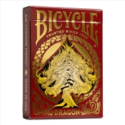 Buy Bicycle Red Dragon Playing Cards