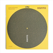 Buy Kanto TT-CRM Anti-Static Cork and Rubber Turntable Mat