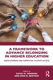 Buy A Framework to Advance Belonging in Higher Education