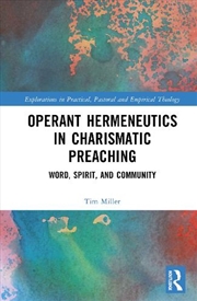Buy Operant Hermeneutics in Charismatic Preaching
