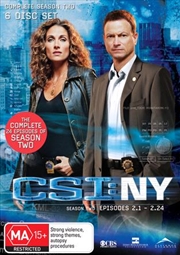 CSI: NY - Season 02 | DVD