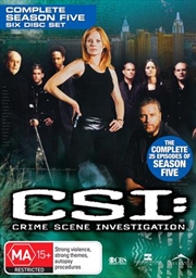 CSI: Crime Scene Investigation - Season 05 | DVD