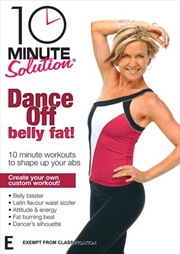 10 Minute Solution:  Dance Off Belly Fat! | DVD