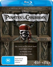 Buy Pirates Of The Caribbean - Quadrilogy | Boxset