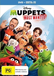Muppets - Most Wanted | Digital Copy | DVD