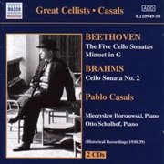 Buy Casals: Beethoven/Brahms: Cello Sonatas