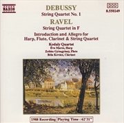 Buy Debussy String Quartet No 1/ Ravel String Quartet In F