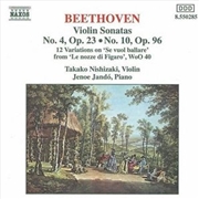 Buy Beethoven Violin Sonatas No 4 Op 23, No 10 Op 96